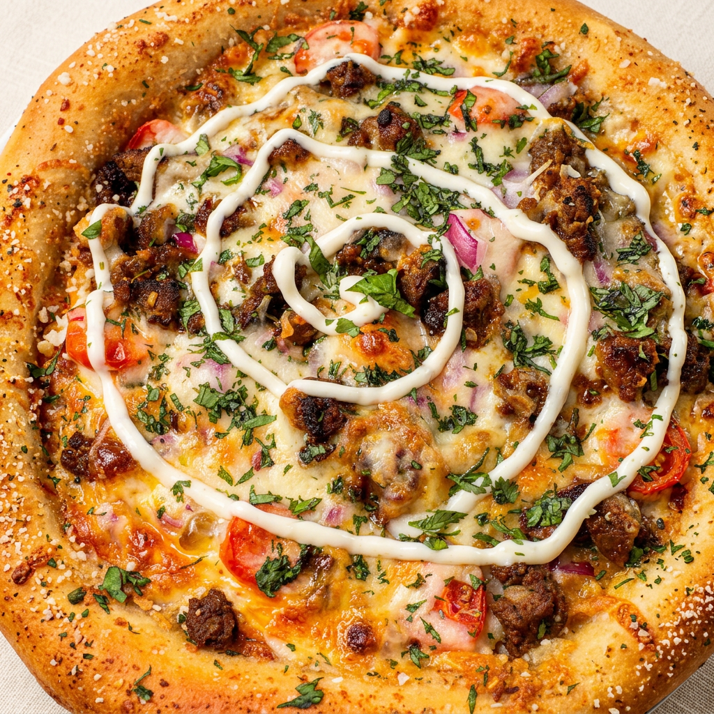 Shawarma Pizza